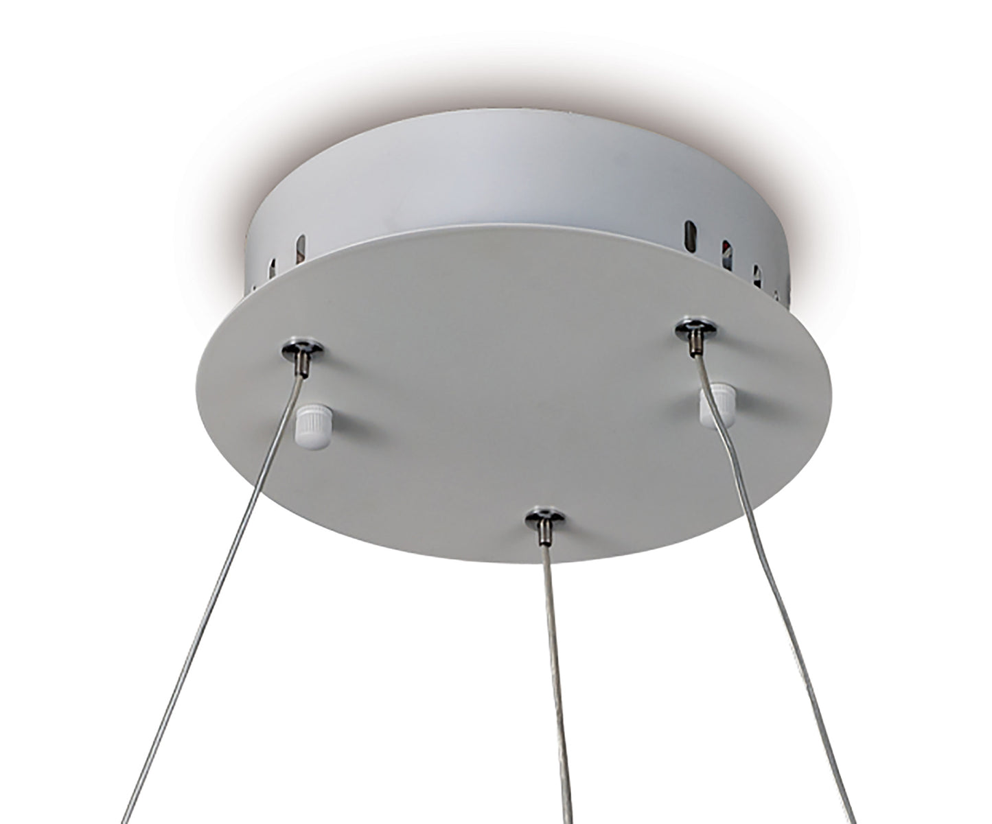 Lunas Pendant 63.5cm x 46.3cm 43W LED 3000K, 2120lm, RF Remote Control White, 3yrs Warranty by Mantra