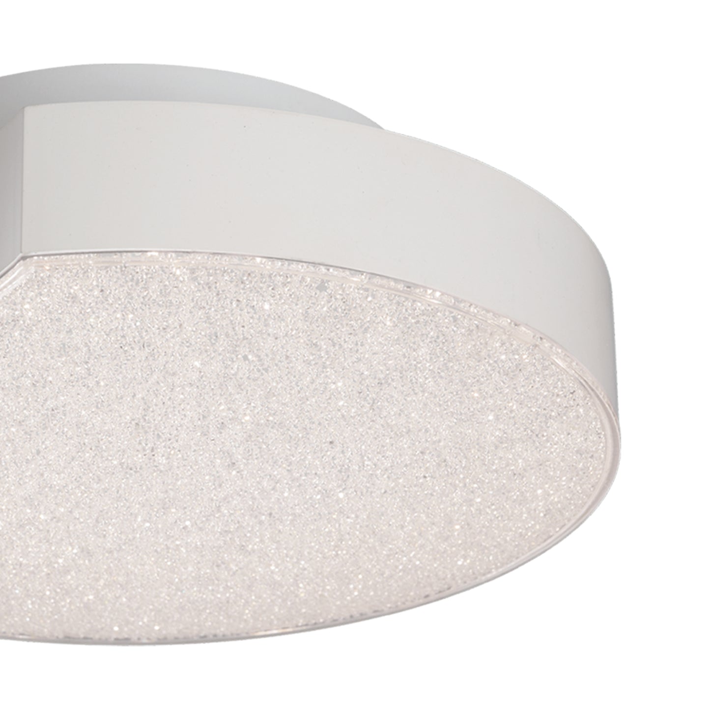 Lunas Flush Ceiling / Wall Light 25cm Diameter 14W LED 3000K, 720lm, White, 3yrs Warranty by Mantra