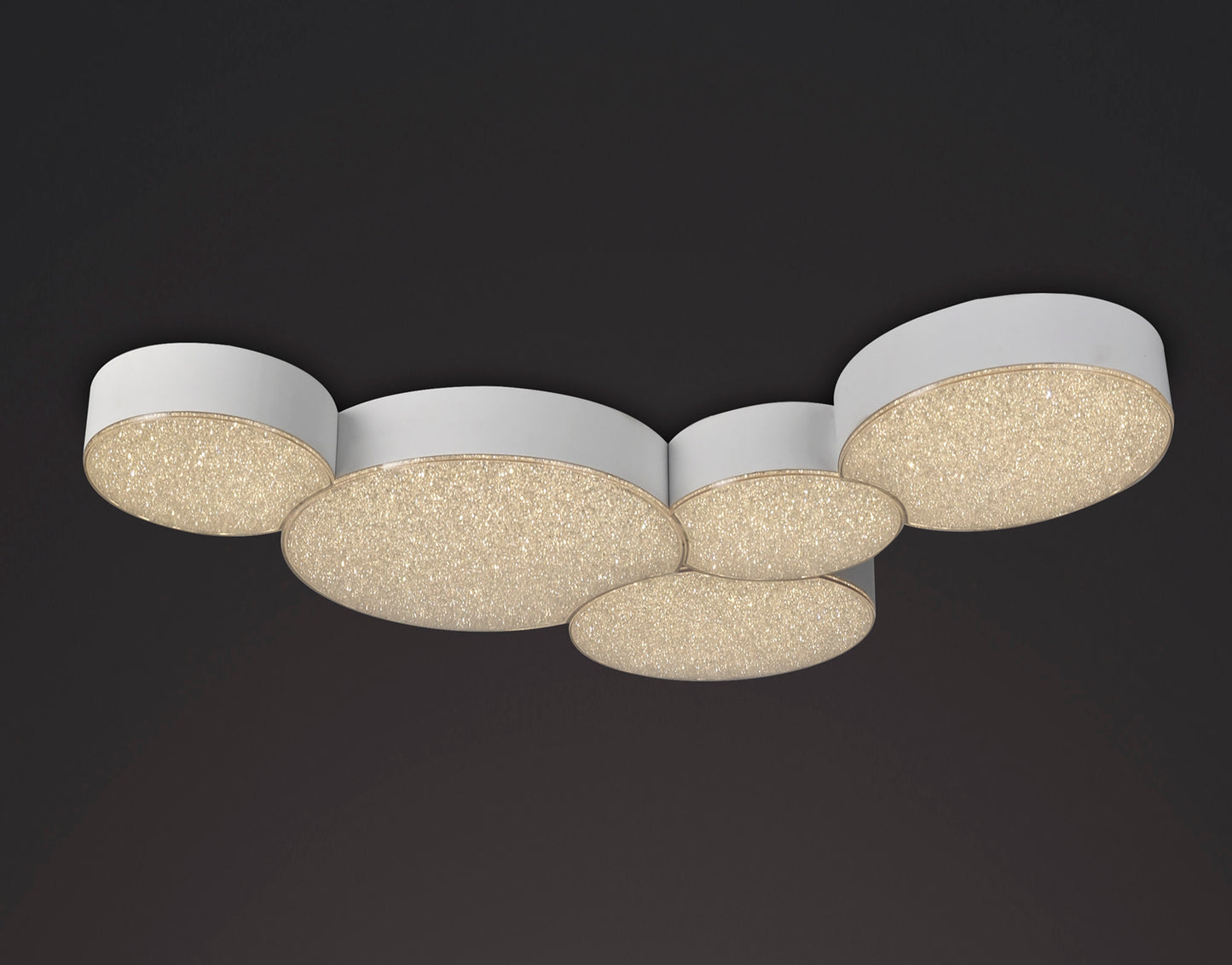 Lunas Flush Ceiling 63.5cm x 46.3cm 43W LED 3000K, 2120lm, 3yrs Warranty by Mantra