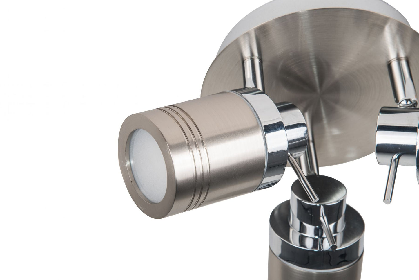 Luxo 3 Light Spotlight Satin Chrome