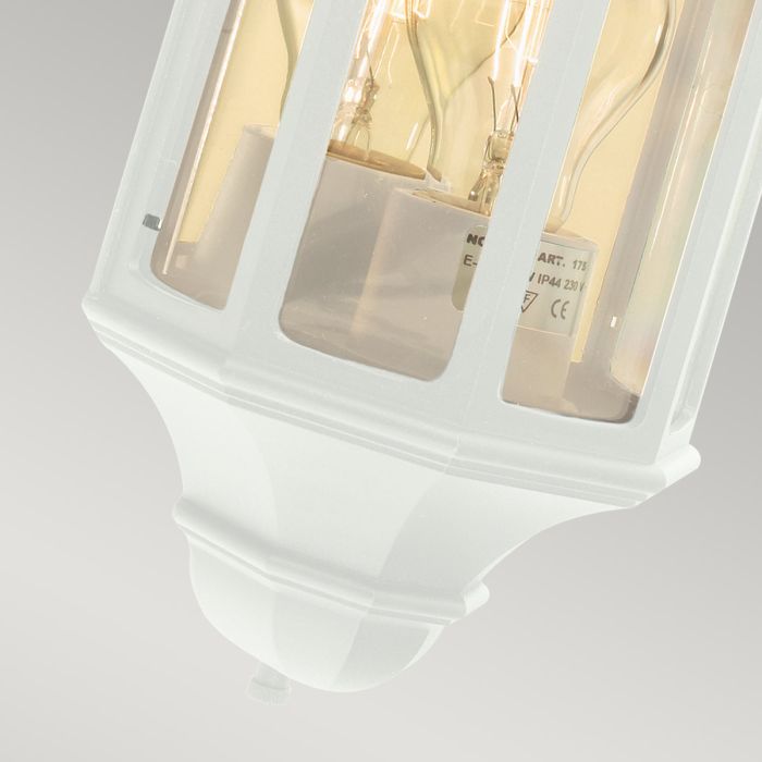 Malaga Mini 1 Light Mini Wall Lantern - White
