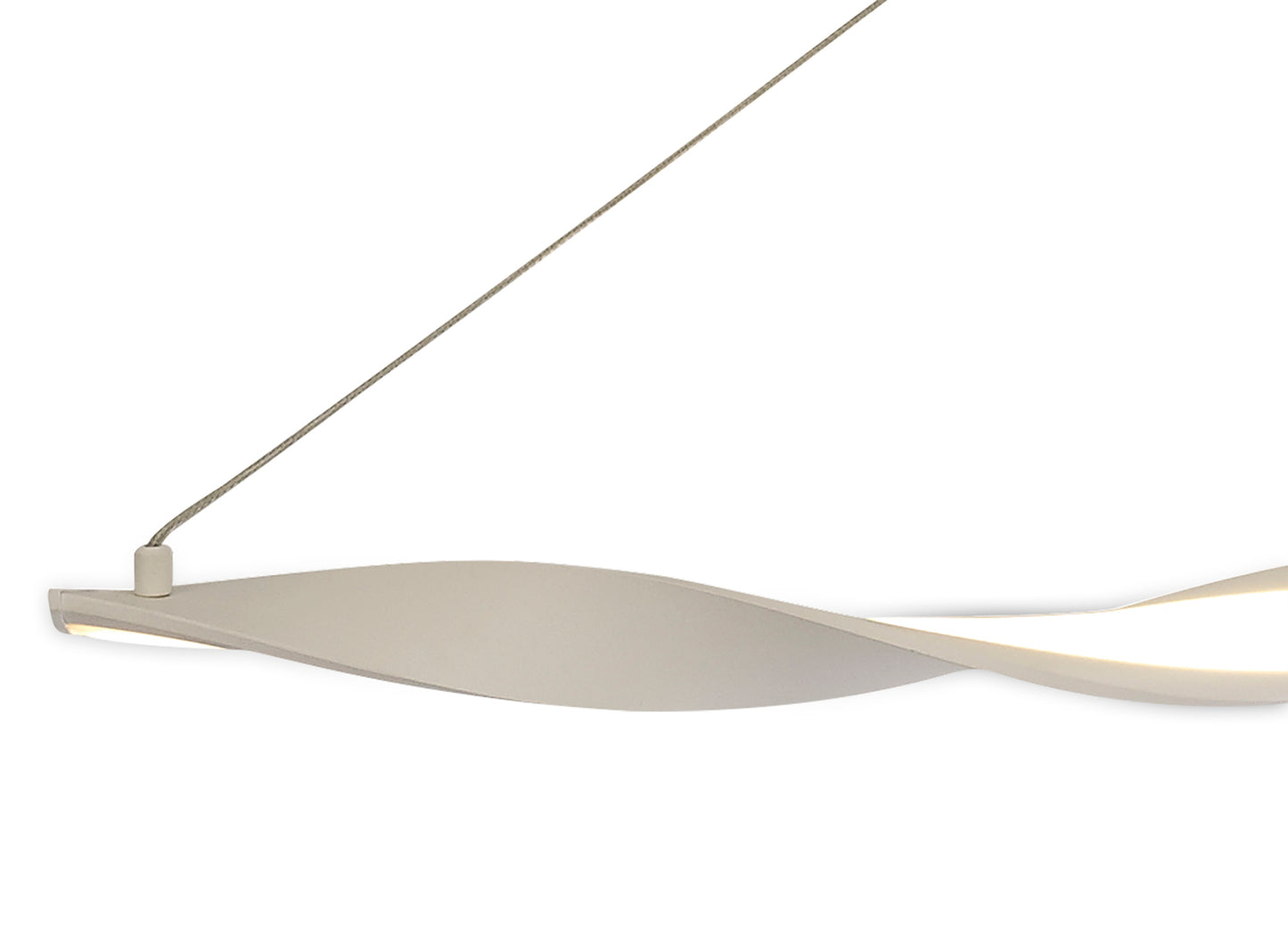 Madagascar Linear Pendant, 33W LED, 3000K, 2310lm, IP20, Sand White, 3yrs Warranty by Mantra