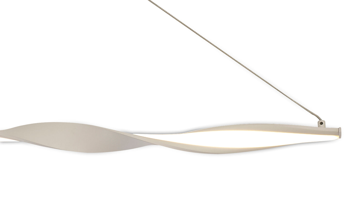 Madagascar Linear Pendant, 33W LED, 3000K, 2310lm, IP20, Sand White, 3yrs Warranty by Mantra