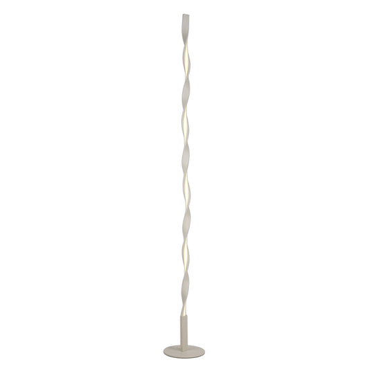 Madagascar Floor Lamp, 24W LED, 3000K, 1680lm, IP20, Sand White, 3yrs Warranty by Mantra