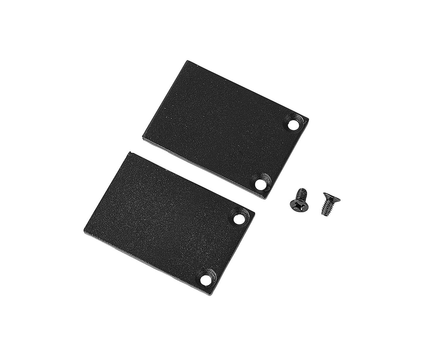Magneto Shallow End Caps Set 2.7 x 3cm, Black For M8300 & M8301 by Mantra