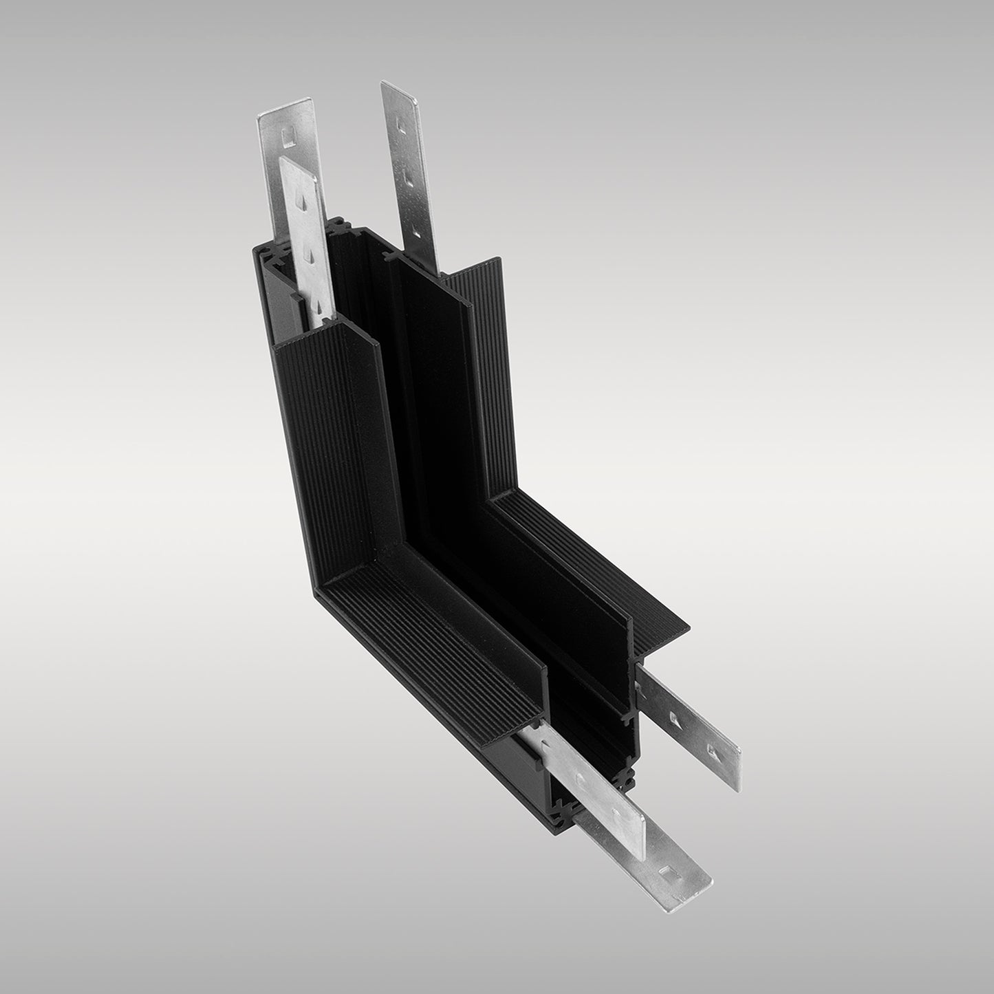 Magneto Recessed L-Joint Wall To Wall In, Black For M8307/M8308 by Mantra