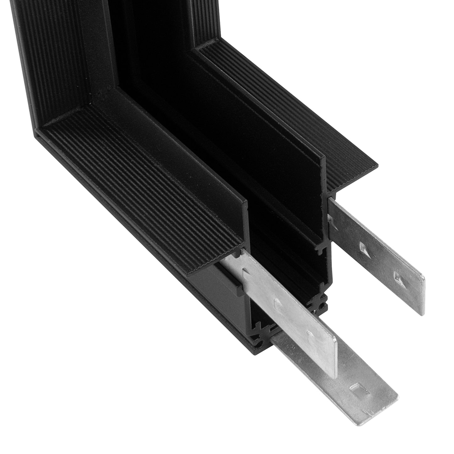 Magneto Recessed L-Joint Wall To Wall In, Black For M8307/M8308 by Mantra