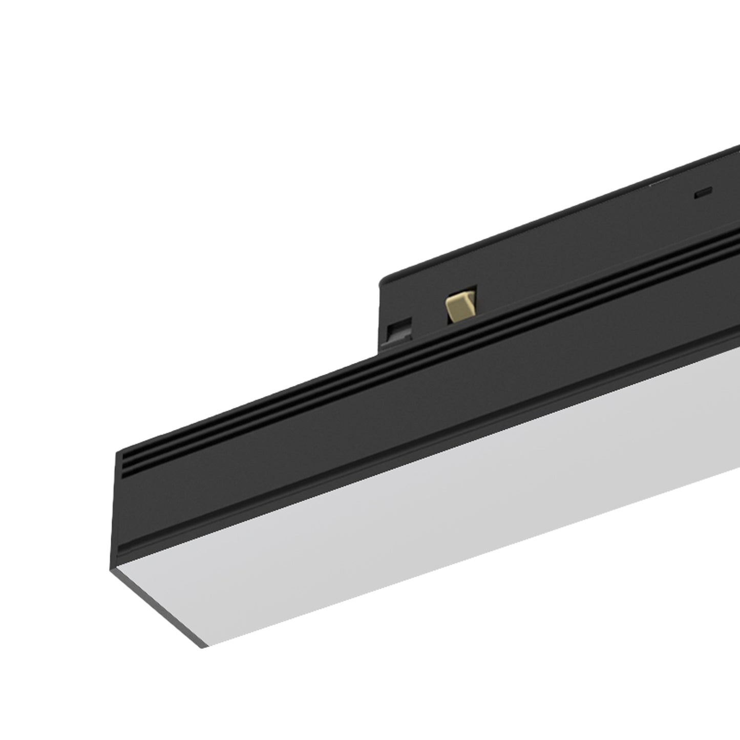 Magneto Linear Light Diffuser, 300mm, 8W LED, 3000K, 640lm. Black, 3yrs Warranty by Mantra