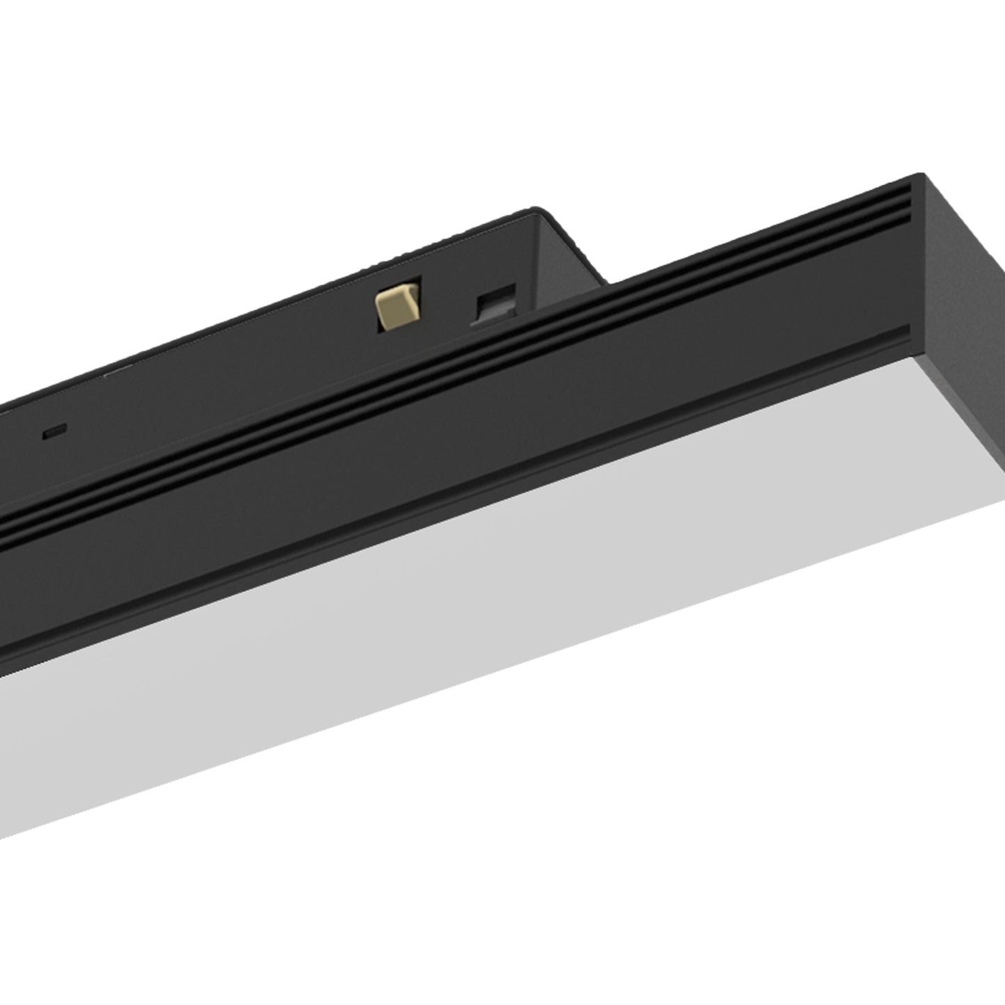 Magneto Linear Light Diffuser, 300mm, 8W LED, 3000K, 640lm. Black, 3yrs Warranty by Mantra