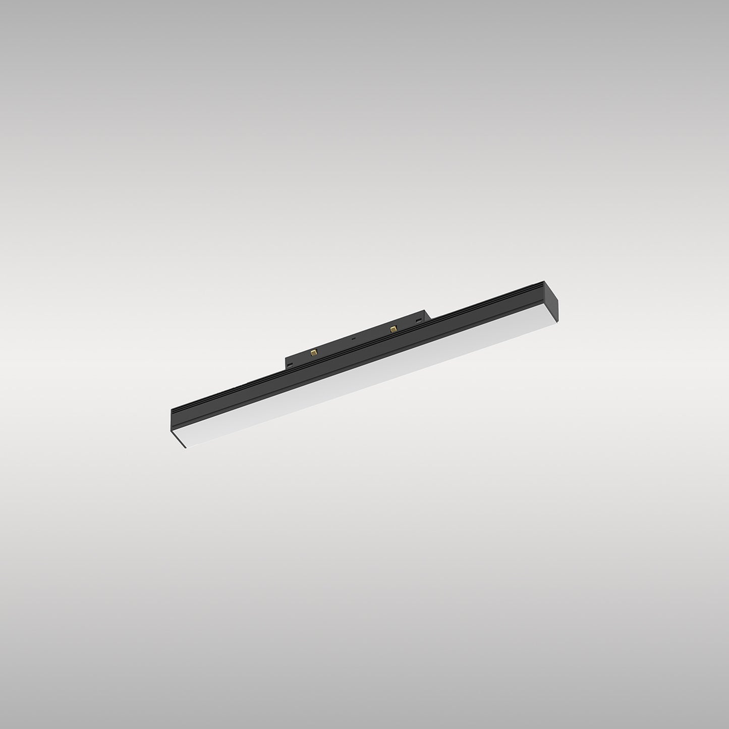 Magneto Linear Light Diffuser, 600mm,16W LED, 3000K, 1280lm. Black, 3yrs Warranty by Mantra