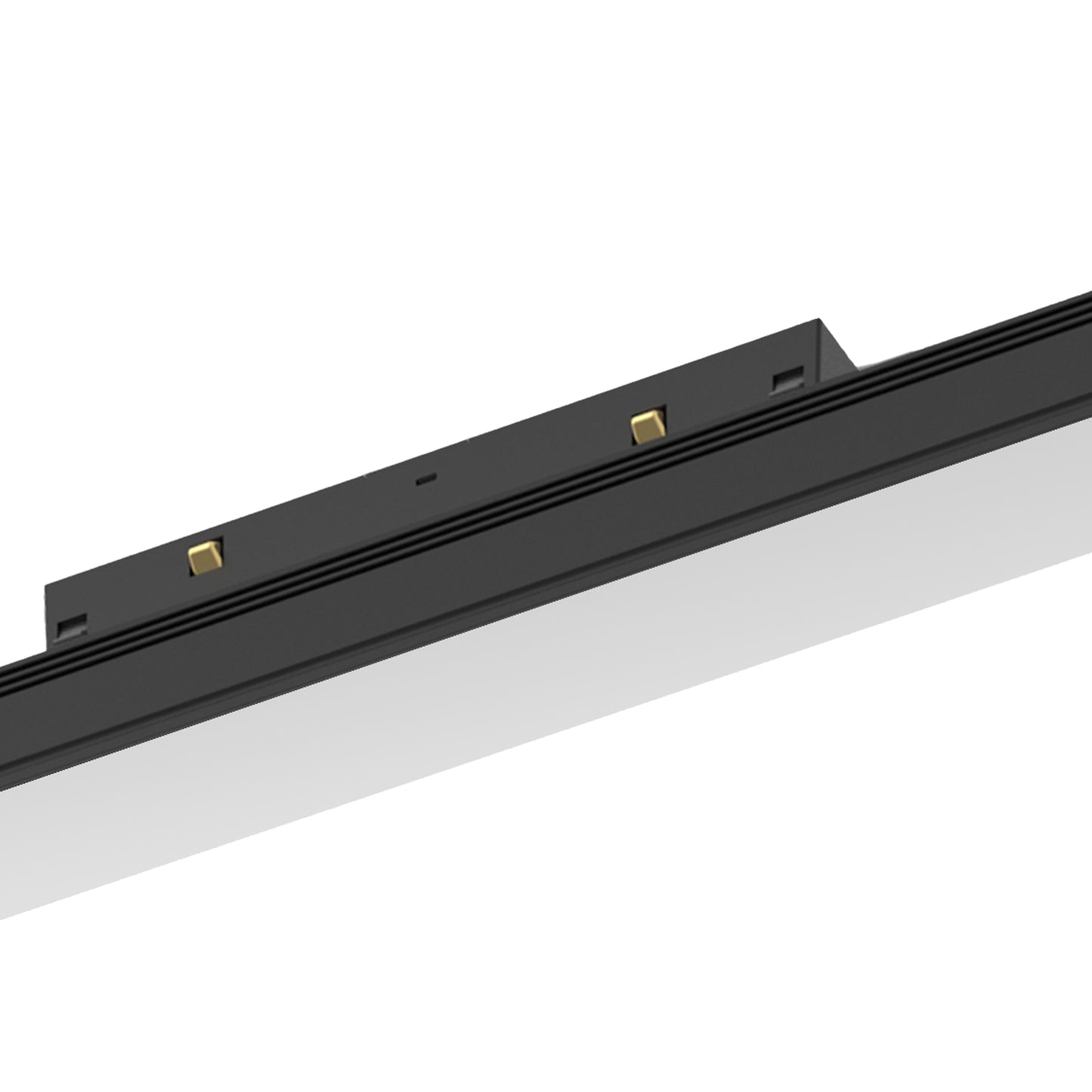 Magneto Linear Light Diffuser, 600mm,16W LED, 3000K, 1280lm. Black, 3yrs Warranty by Mantra