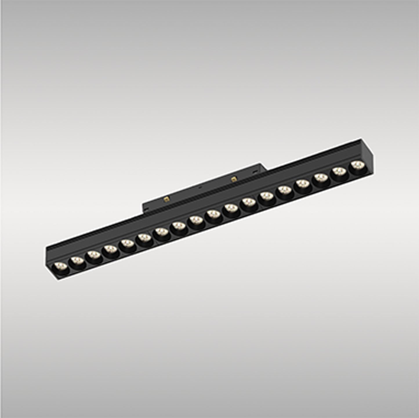 Magneto Linear Light COB, 370mm, 18W LED, 3000K, 1440lm, Black, 3yrs Warranty by Mantra