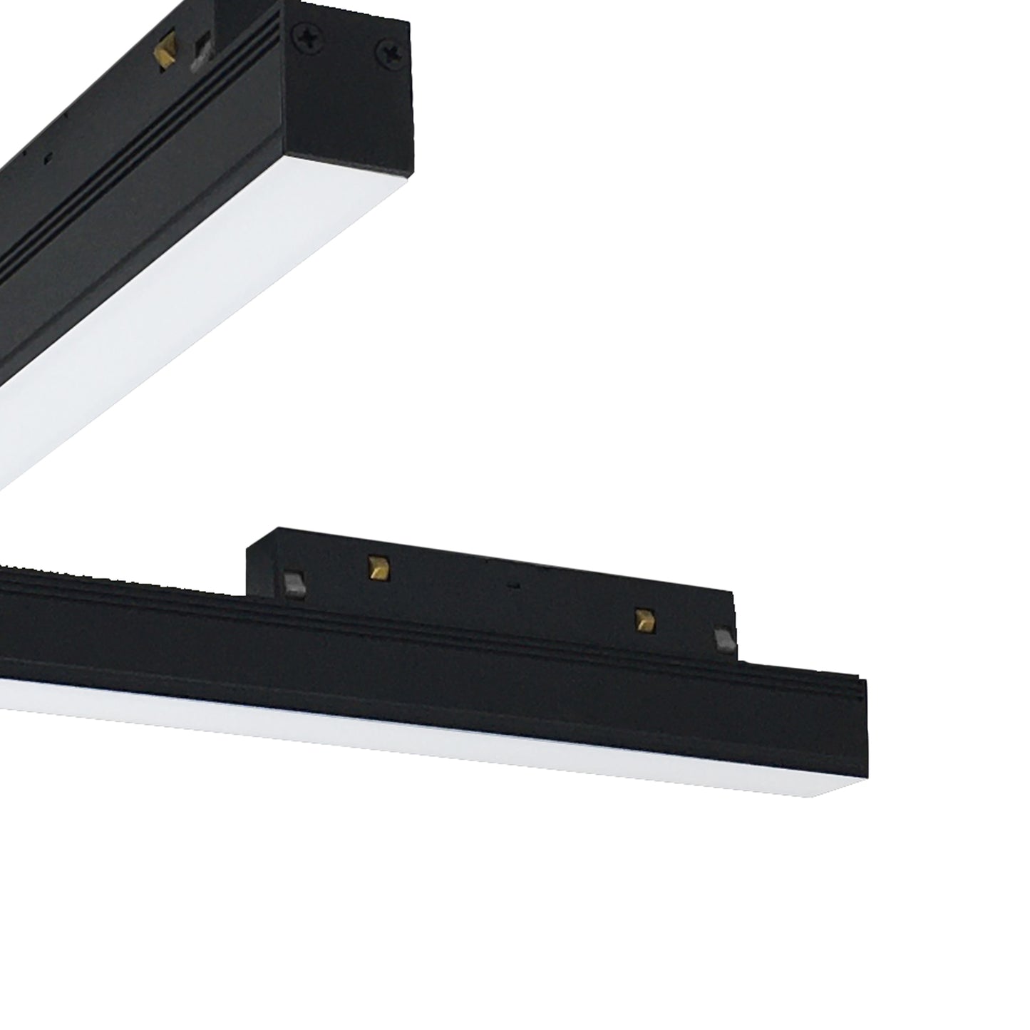 Magneto Corner Light Diffuser, 330x330mm, 16W LED, 3000K, 1280lm, Black, 3yrs Warranty by Mantra
