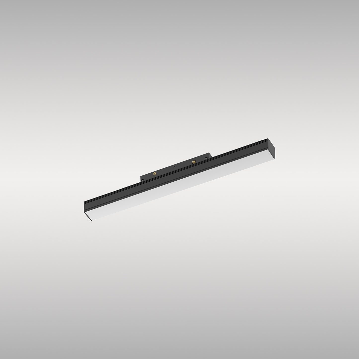 Magneto Linear Light Diffuser Triac Dimmable, 600mm, 16W LED, 3000K, 1280lm. Black, 3yrs Warranty by Mantra