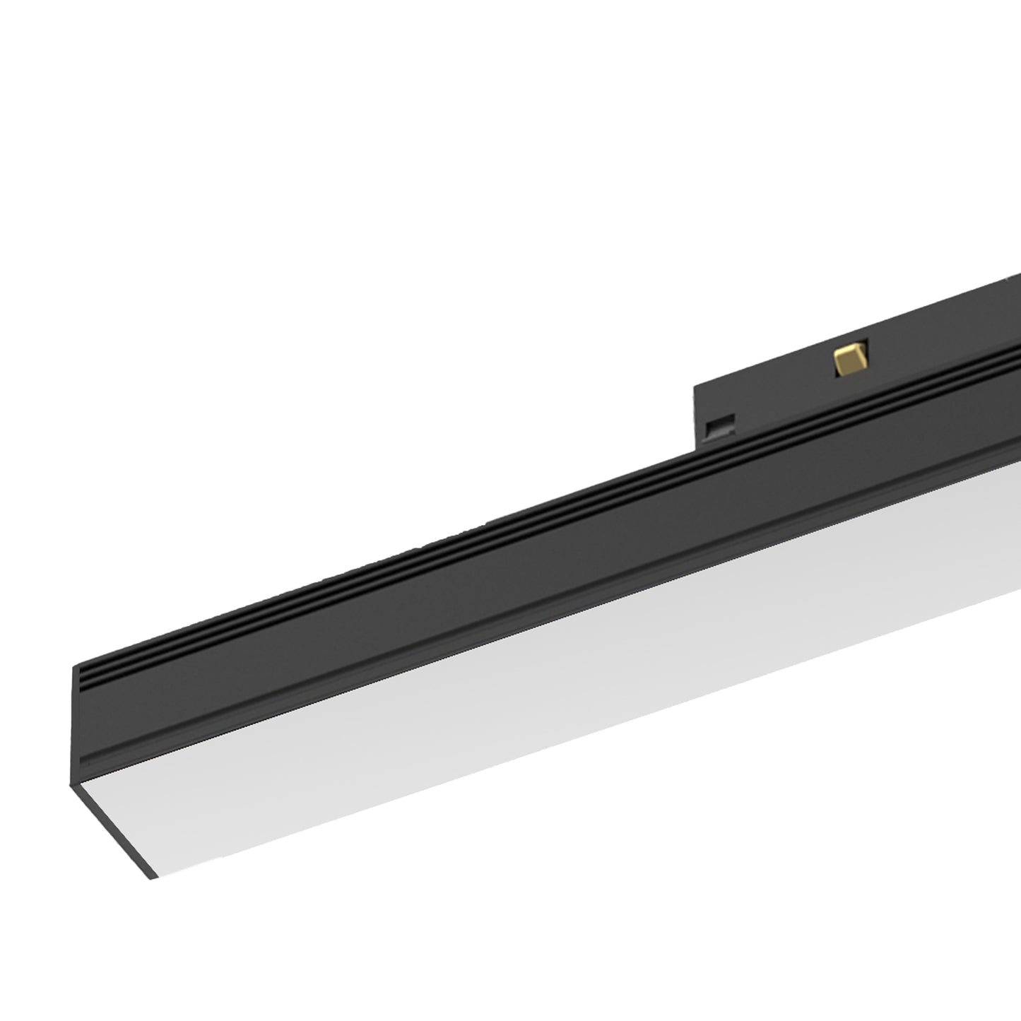 Magneto Linear Light Diffuser Triac Dimmable, 600mm, 16W LED, 3000K, 1280lm. Black, 3yrs Warranty by Mantra