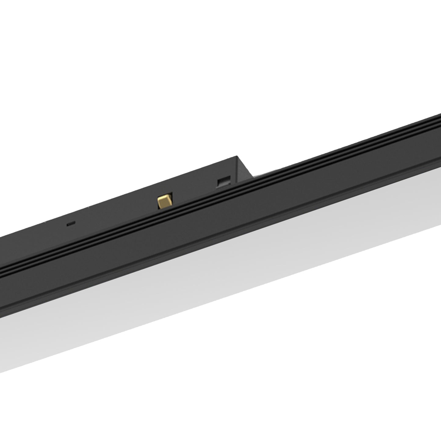 Magneto Linear Light Diffuser Triac Dimmable, 600mm, 16W LED, 3000K, 1280lm. Black, 3yrs Warranty by Mantra