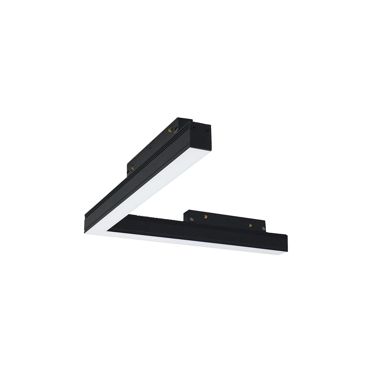 Magneto Corner Light Diffuser Triac Dimmable, 330x330mm,16W LED, 3000K, 1280lm, Black, 3yrs Warranty by Mantra