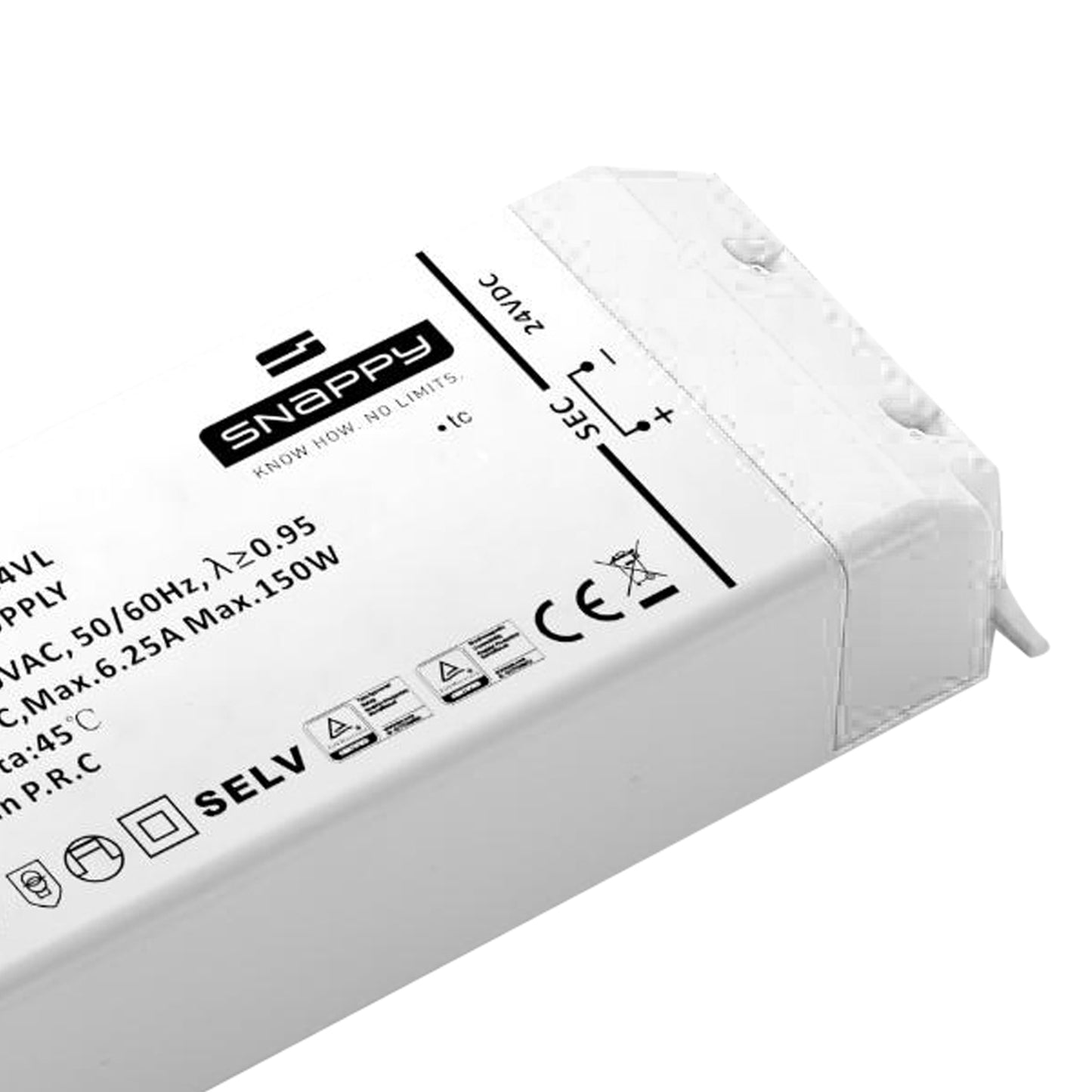 Magneto Constant Voltage Driver 48VDC 150W, Non-Dimmable by Mantra