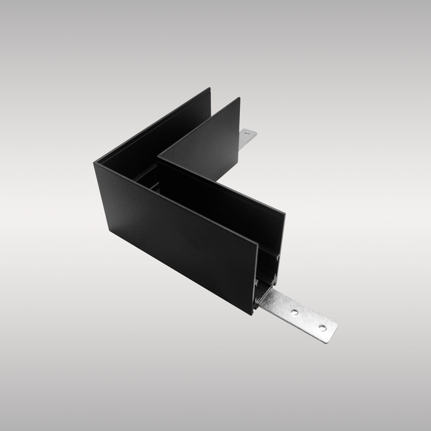 Magneto Deep 3 Connector Surface L-Joint Wall To Wall In, Black For M8371 & M8372 by Mantra