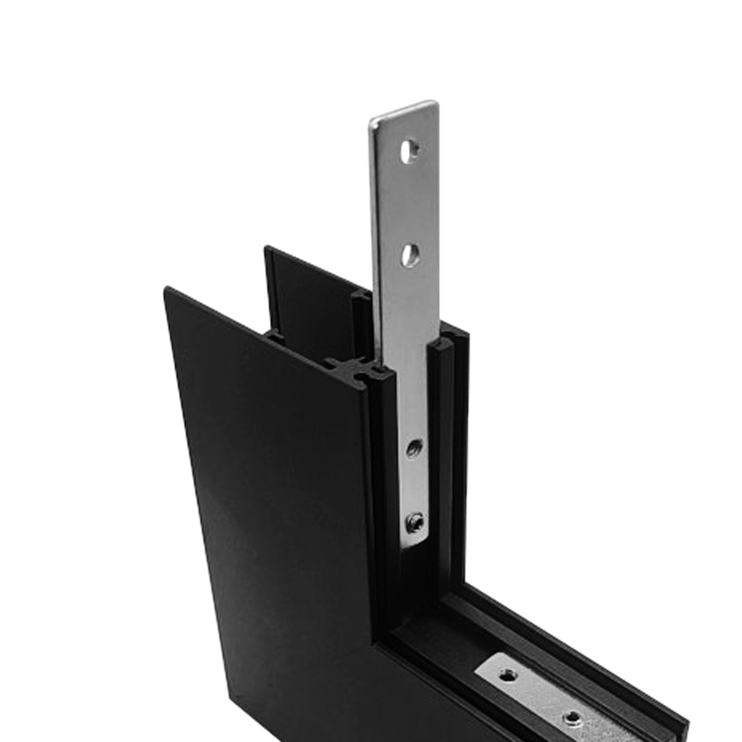 Magneto Deep 3 Connector Surface L-Joint Wall To Wall Out, Black For M8371 & M8372 by Mantra