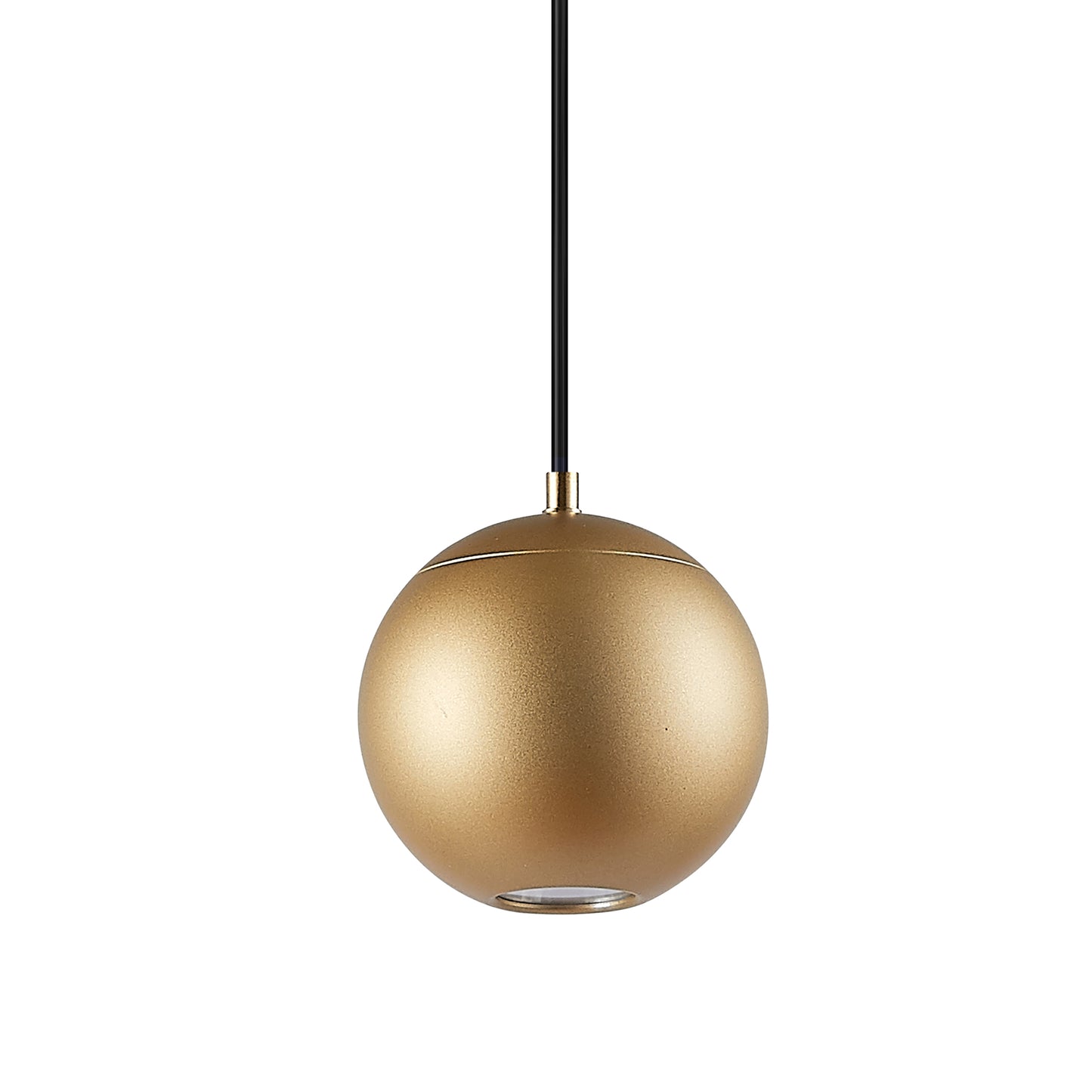 Magneto Track Ball Pendant, 7W LED, 3000K, 560lm, Gold/Black, 3yrs Warranty by Mantra