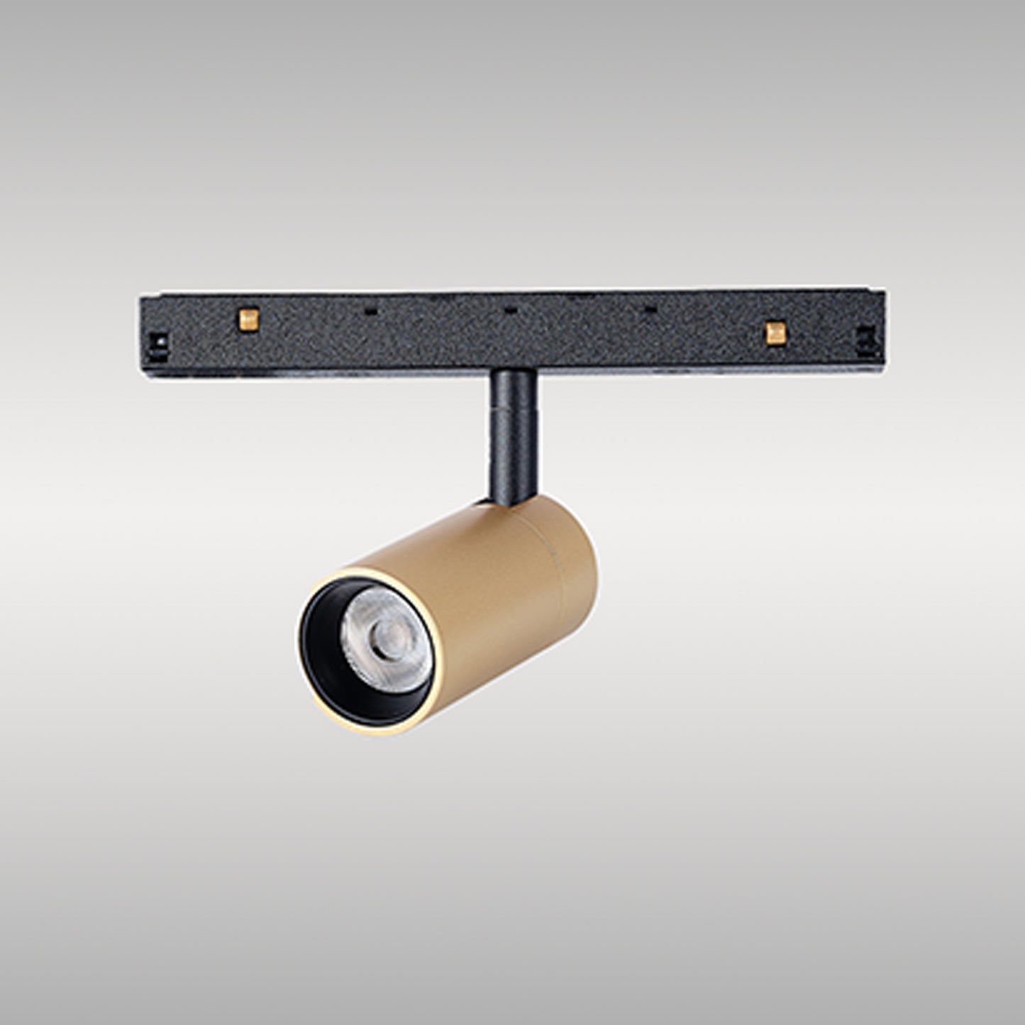 Magneto Spotlight Triac Dimmable, 7W LED, 3000K, 560lm, Gold/Black, 3yrs Warranty by Mantra