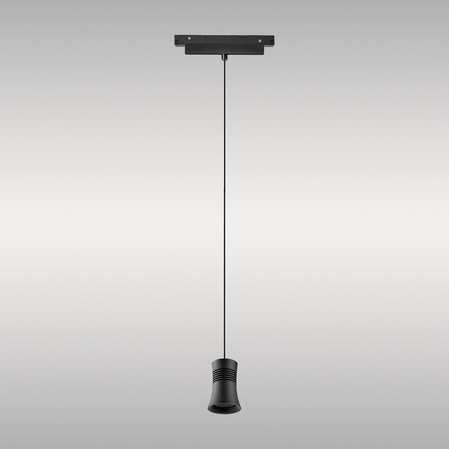 Magneto Track Cone Pendant, 12W LED, 3000K, 950lm, Black, 3yrs Warranty by Mantra