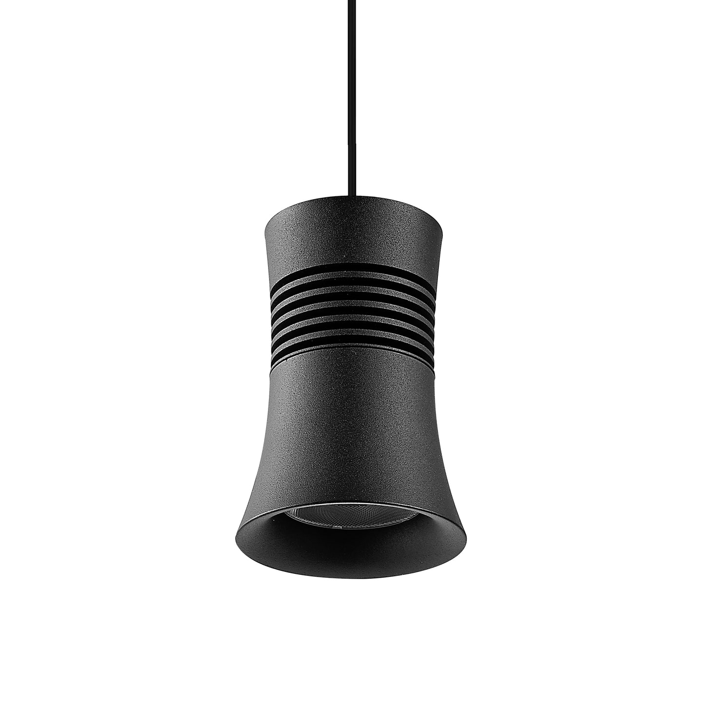 Magneto Track Cone Pendant, 12W LED, 3000K, 950lm, Black, 3yrs Warranty by Mantra