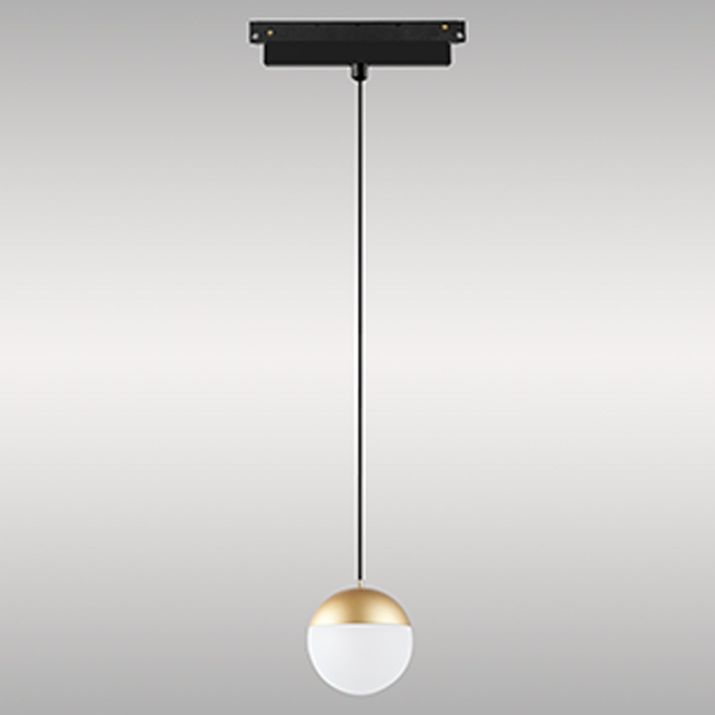 Magneto Track Ball Pendant, 10W LED, 3000K, 800lm, Gold/Black, 3yrs Warranty by Mantra