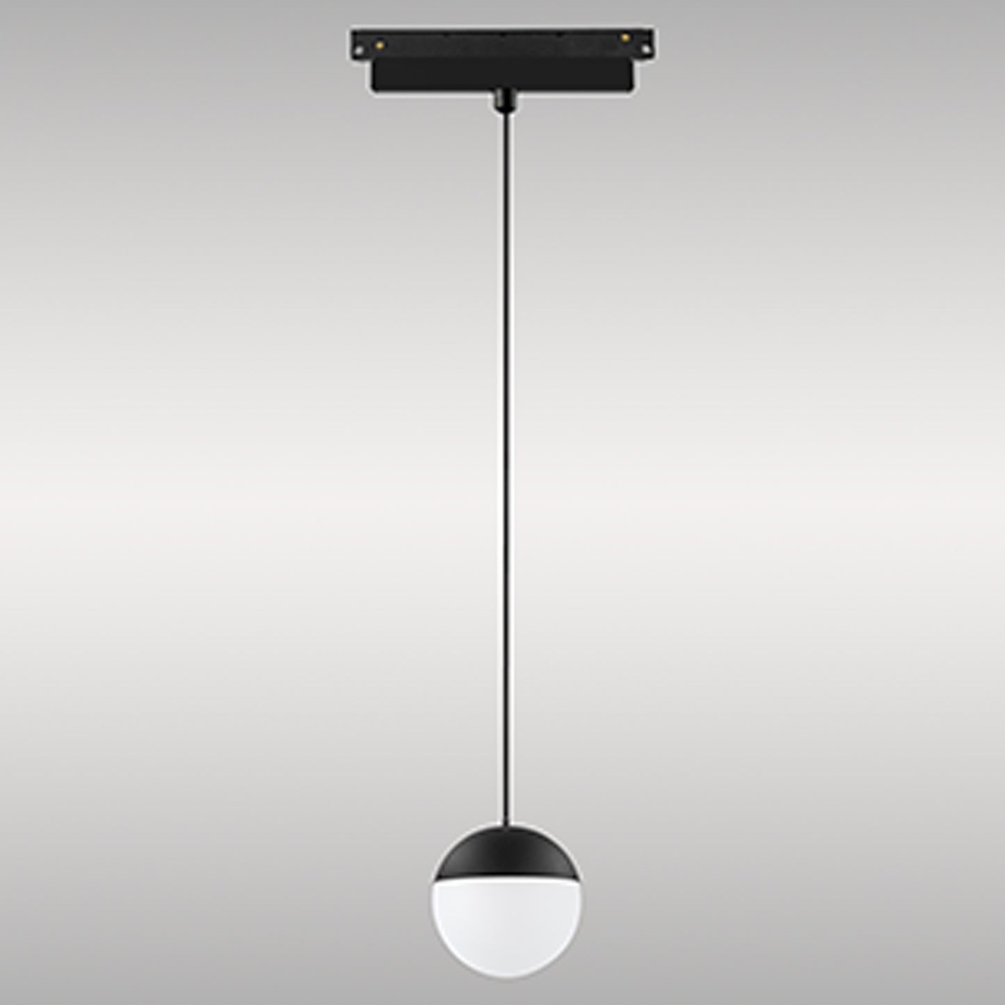 Magneto Track Ball Pendant Triac Dimmable, 10W LED, 3000K, 800lm, Black, 3yrs Warranty by Mantra