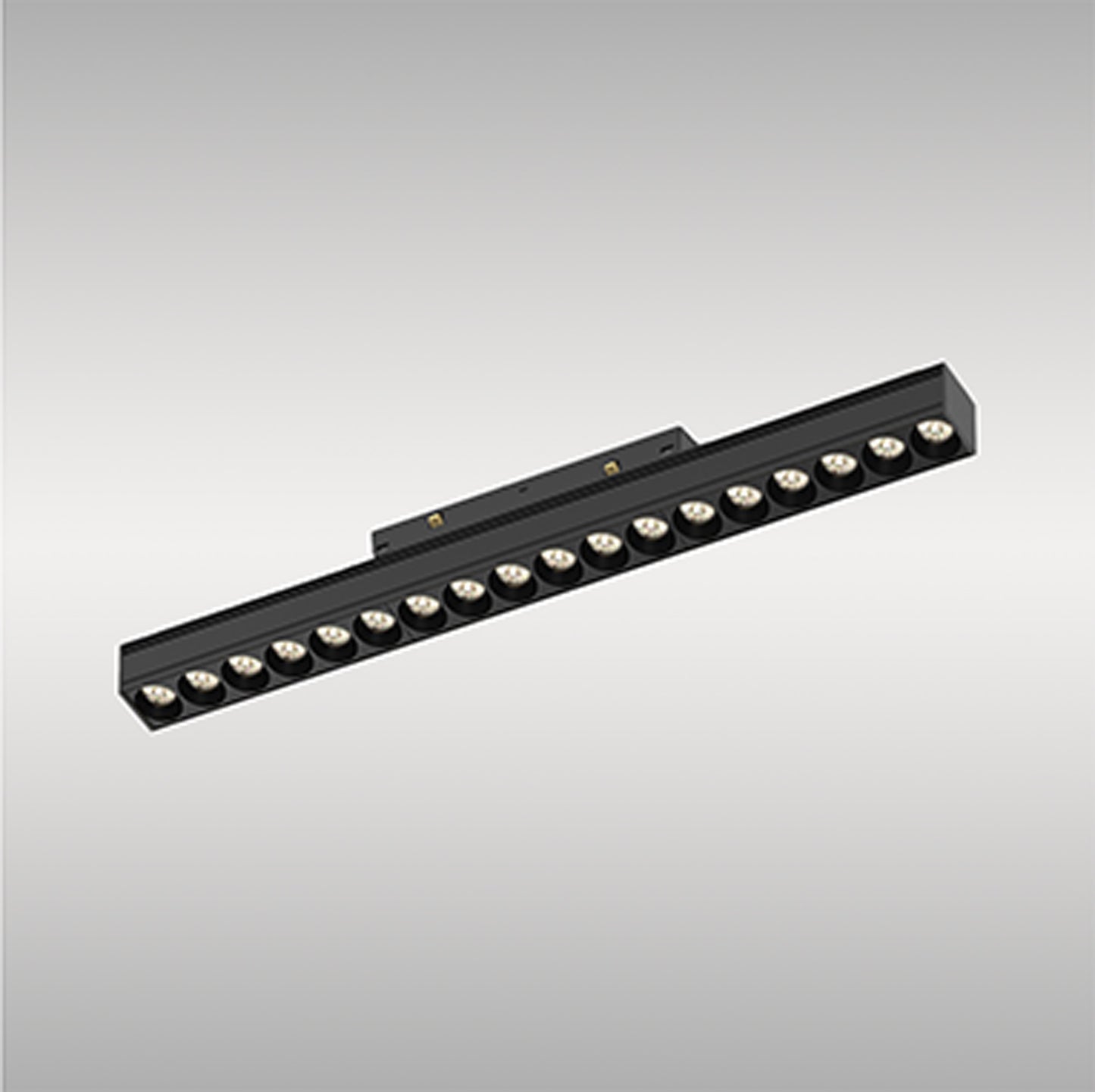 Magneto Linear Light COB, 370mm, 18W LED, 4000K, 1500lm, Black, 3yrs Warranty by Mantra