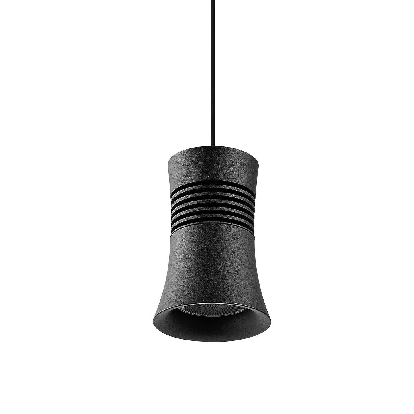 Magneto Track Cone Pendant, 12W LED, 4000K, 1000lm, Black, 3yrs Warranty by Mantra