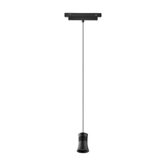 Magneto Track Cone Pendant, 12W LED, 4000K, 1000lm, Black, 3yrs Warranty by Mantra