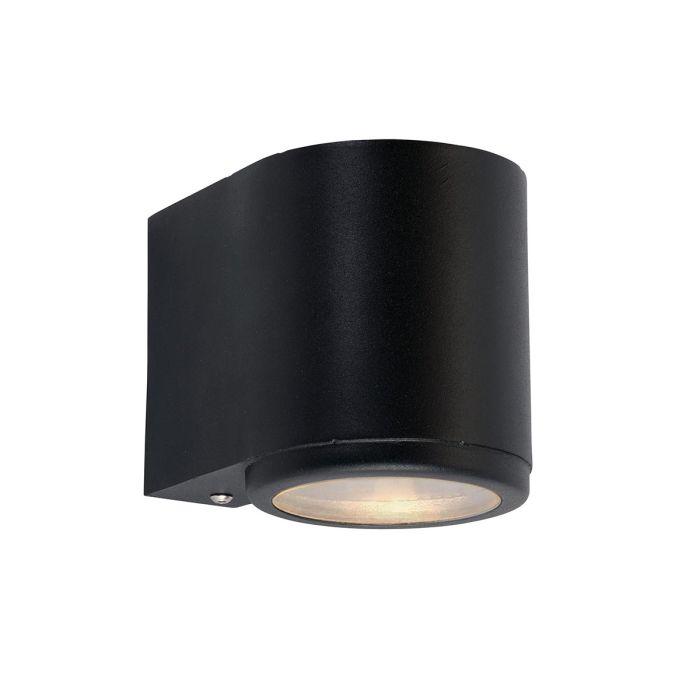 Mandal 1 Light Down Wall Light Black