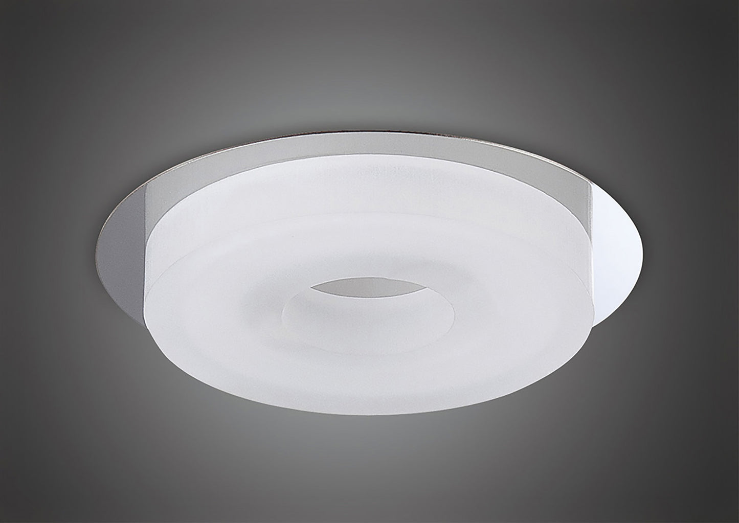 Marcel Recessed Down Light 6W LED Round 3000K IP44, 550lm, Polished Chrome/Frosted Acrylic, Cut Out: 70mm, Driver Included, 3yrs Warranty by Mantra