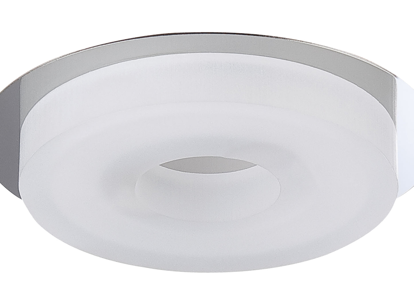 Marcel Recessed Down Light 6W LED Round 3000K IP44, 550lm, Polished Chrome/Frosted Acrylic, Cut Out: 70mm, Driver Included, 3yrs Warranty by Mantra