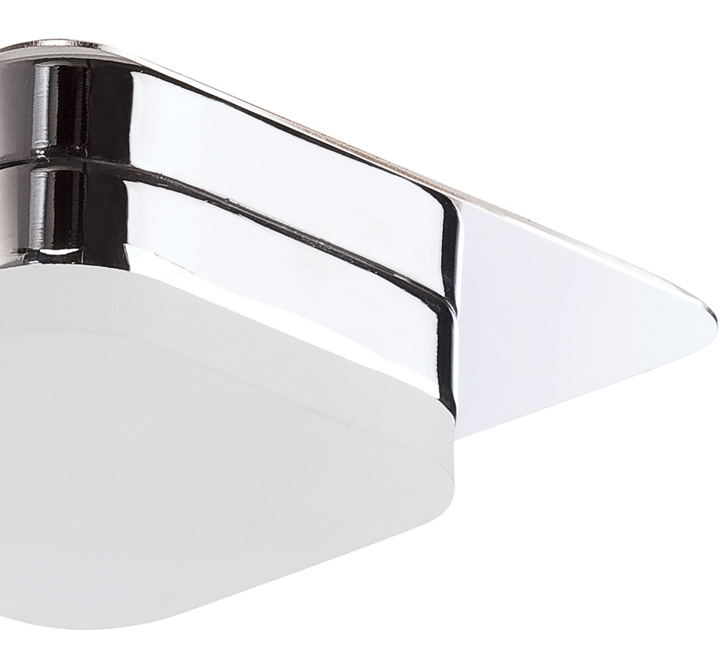 Marcel Recessed Down Light 5W LED Square 3000K IP44, 450lm, Polished Chrome/Frosted Acrylic, Cut Out: 70mm, Driver Included, 3yrs Warranty by Mantra