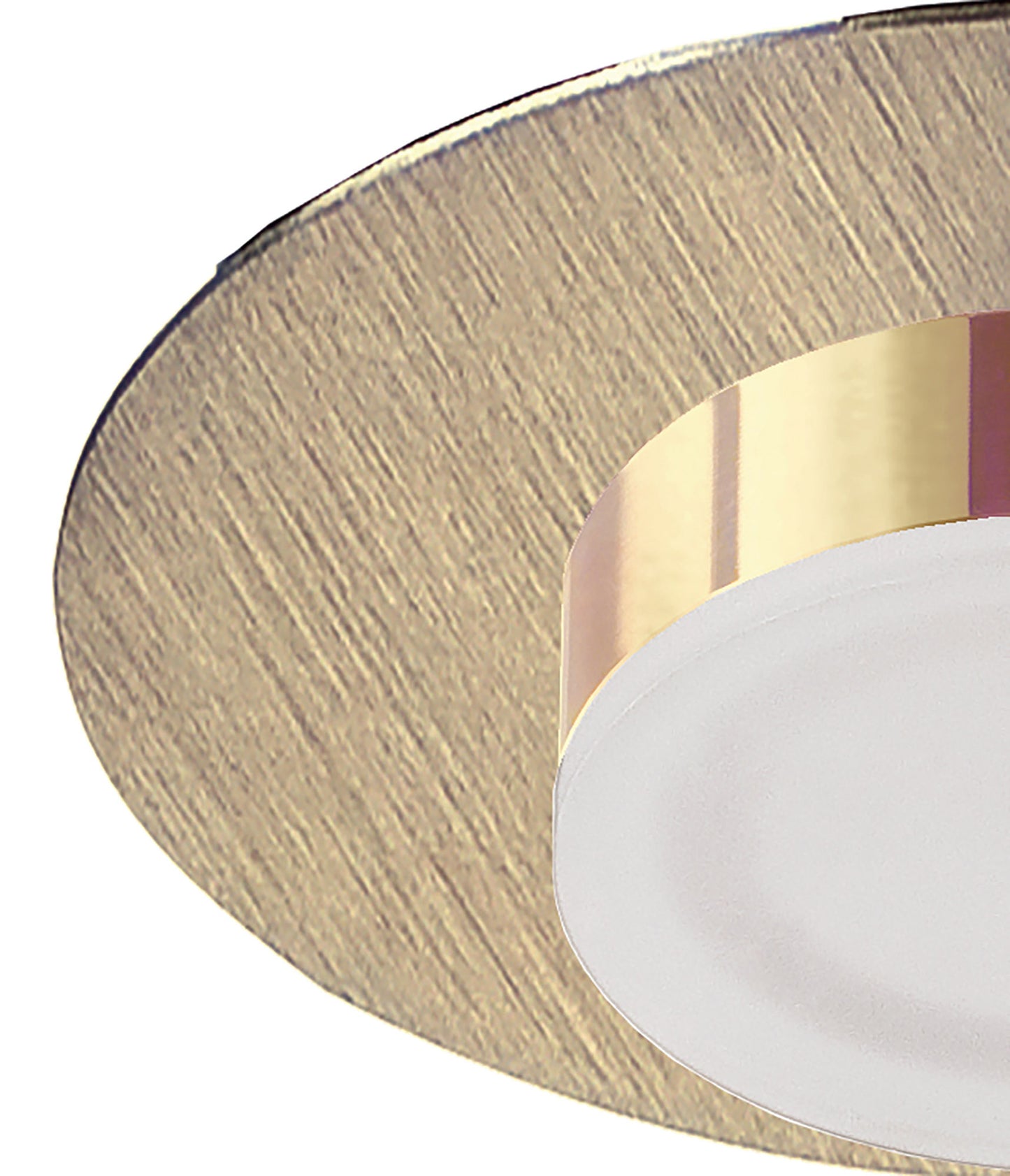 Marcel Recessed Down Light 4W LED Round 3000K IP44, 360lm, Satin Gold/Frosted Acrylic/Gold, Cut Out: 70mm, Driver Included, 3yrs Warranty by Mantra