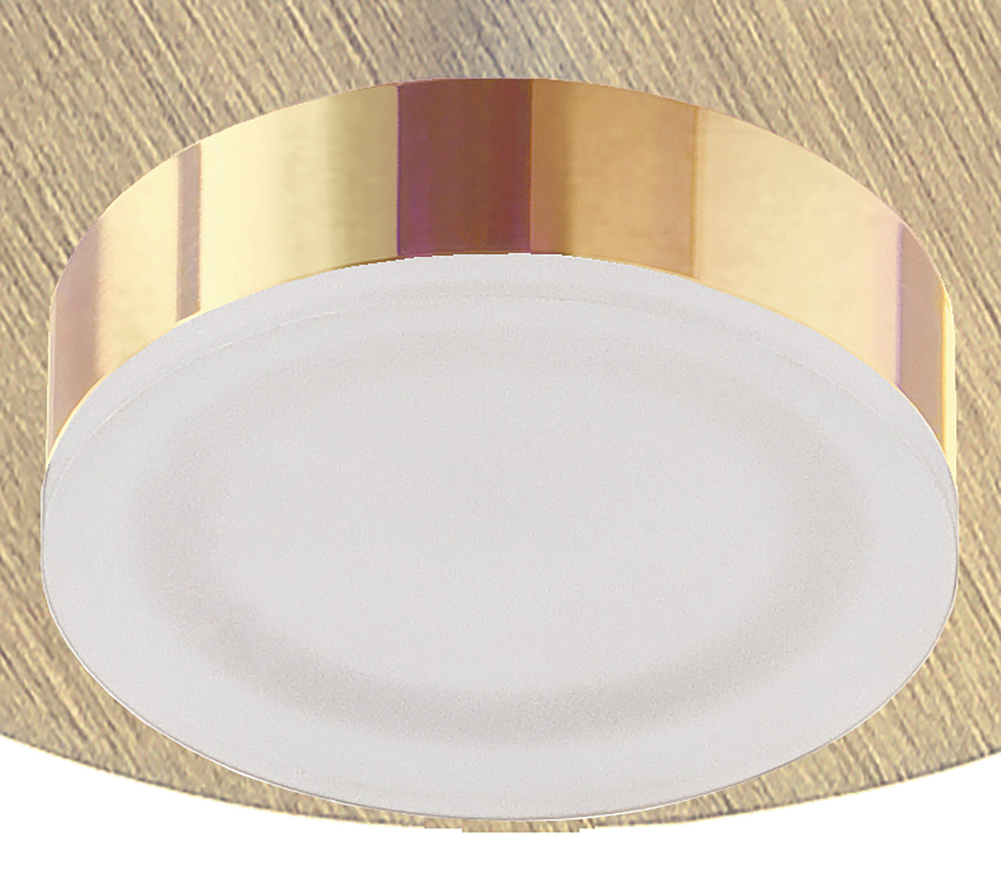 Marcel Recessed Down Light 4W LED Round 3000K IP44, 360lm, Satin Gold/Frosted Acrylic/Gold, Cut Out: 70mm, Driver Included, 3yrs Warranty by Mantra