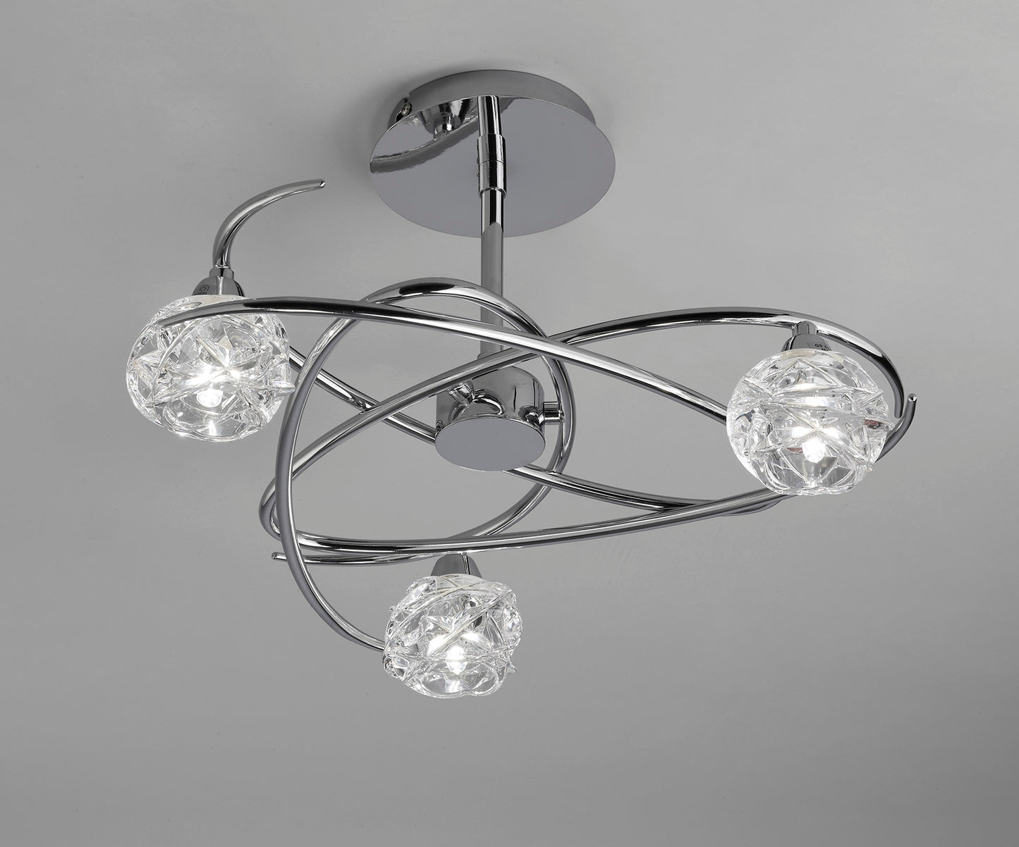 Maremagnum Ceiling 3 Light G9, Polished Chrome by Mantra