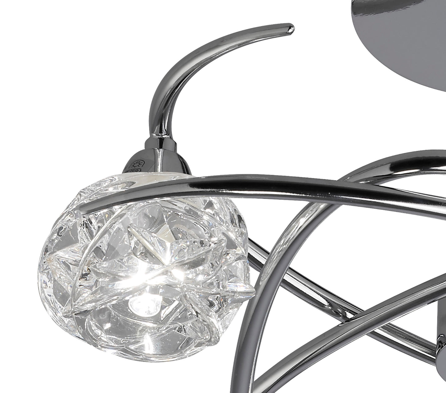 Maremagnum Ceiling 3 Light G9, Polished Chrome by Mantra