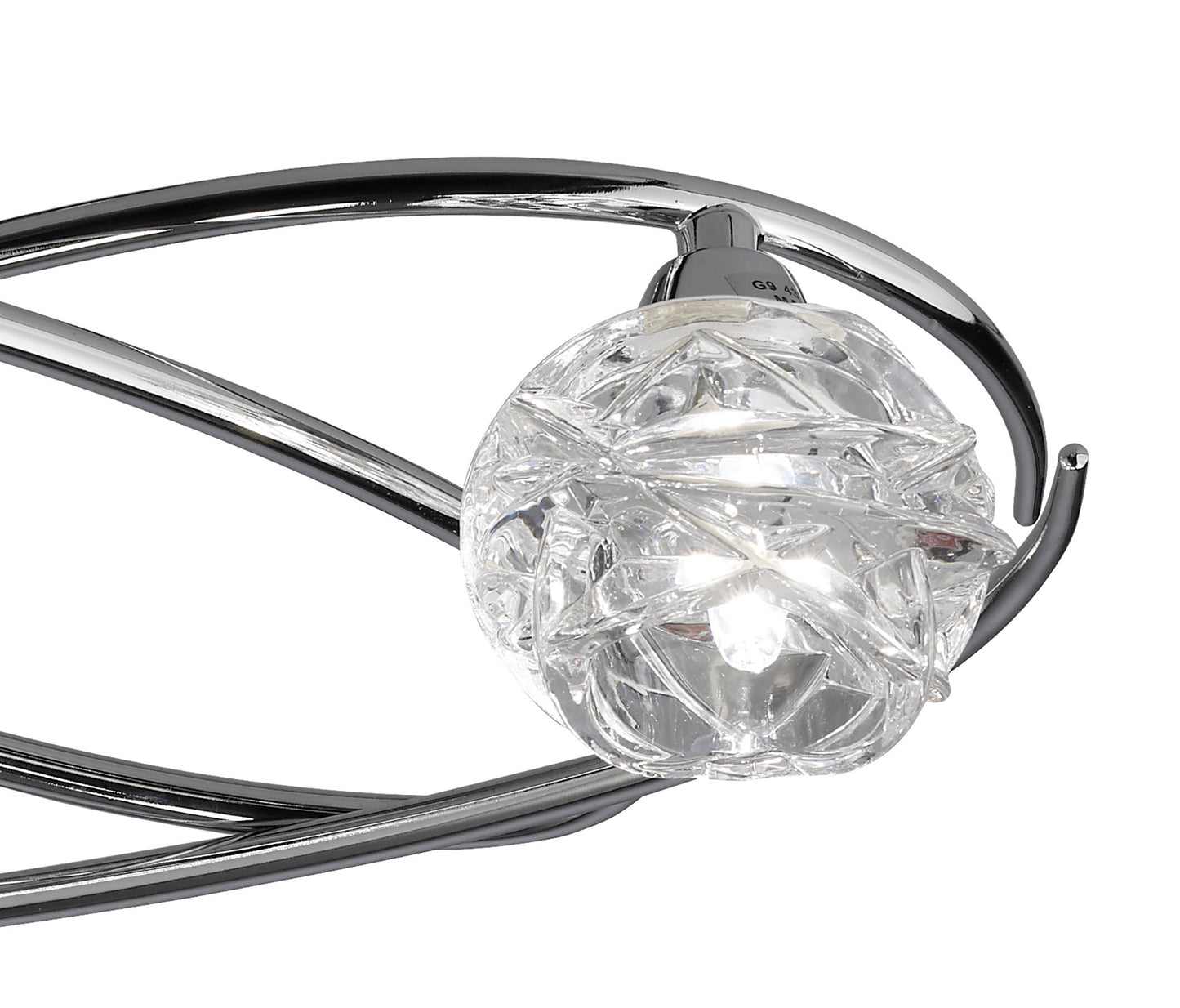 Maremagnum Ceiling 3 Light G9, Polished Chrome by Mantra