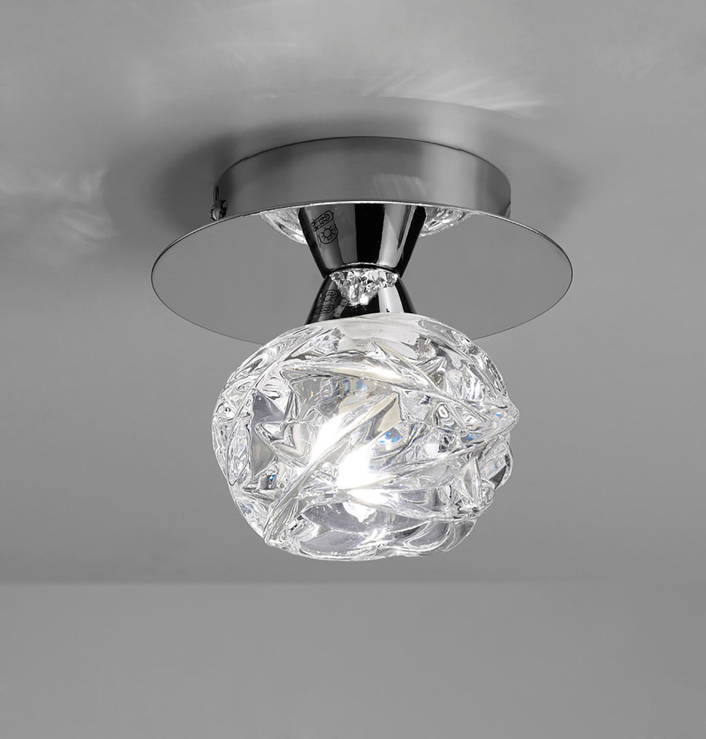 Maremagnum Ceiling 1 Light G9, Polished Chrome by Mantra