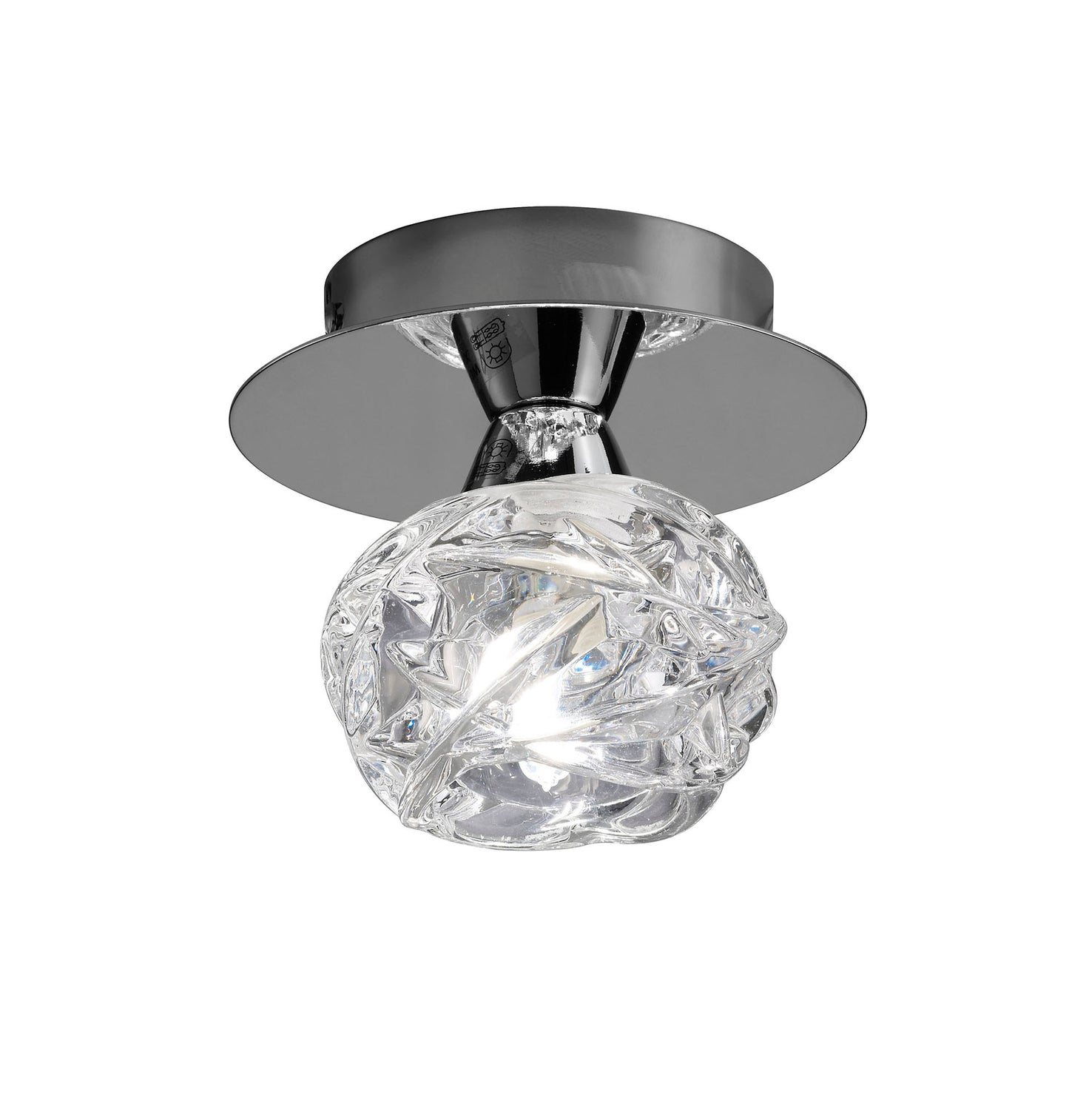 Maremagnum Ceiling 1 Light G9, Polished Chrome by Mantra