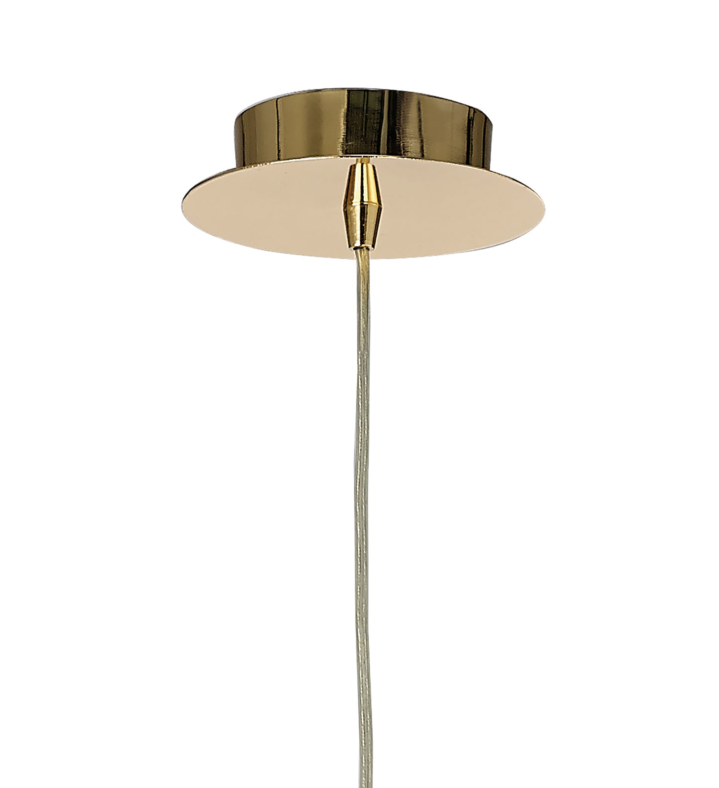 Maremagnum Pendant 1 Light G9, French Gold by Mantra