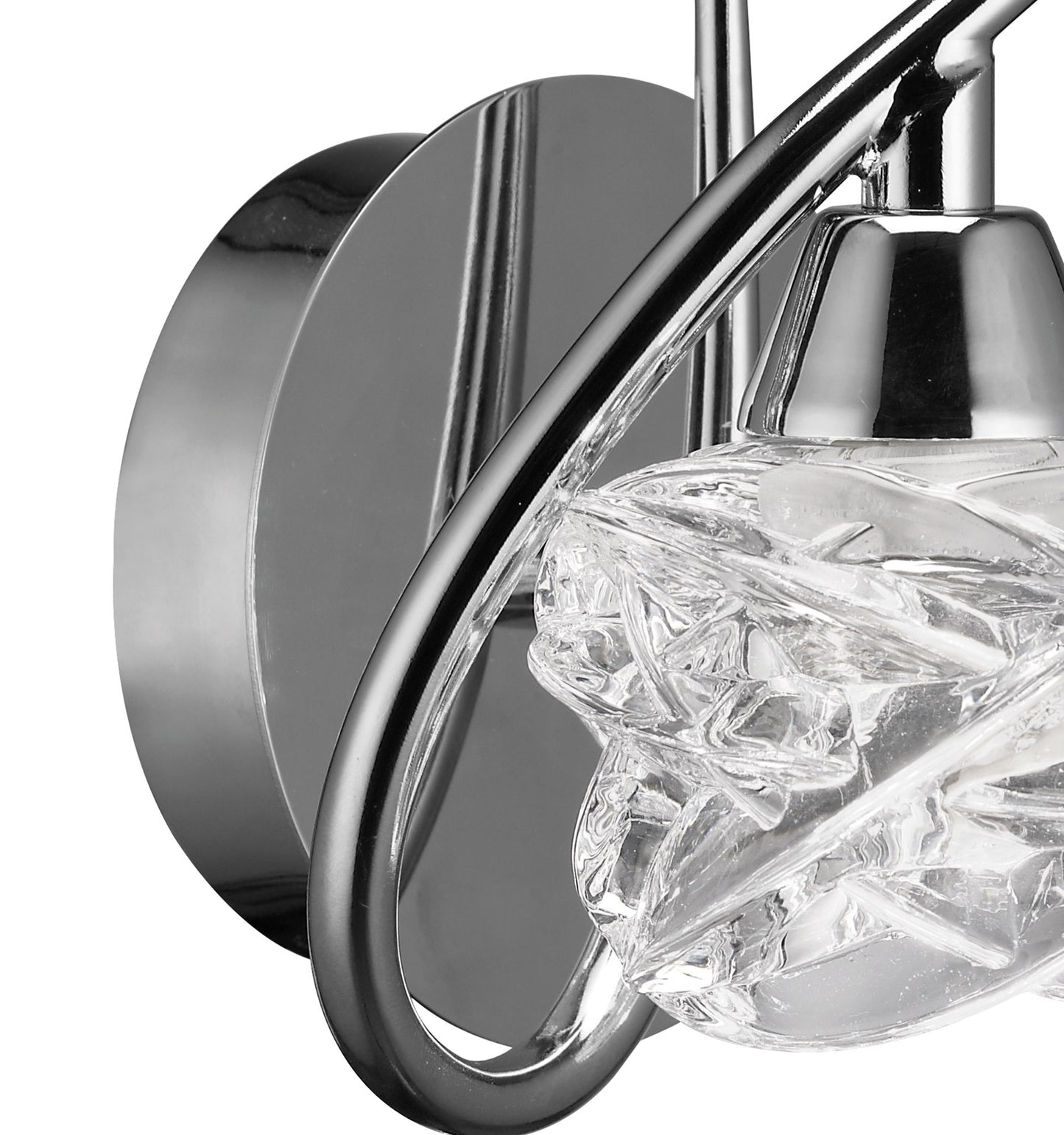 Maremagnum Wall Lamp Switched 1 Light G9, Polished Chrome by Mantra