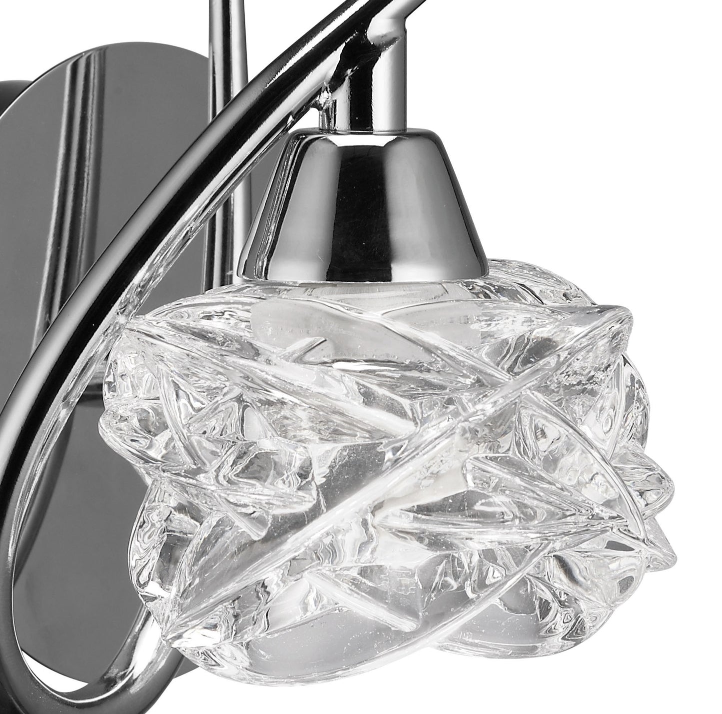 Maremagnum Wall Lamp Switched 1 Light G9, Polished Chrome by Mantra