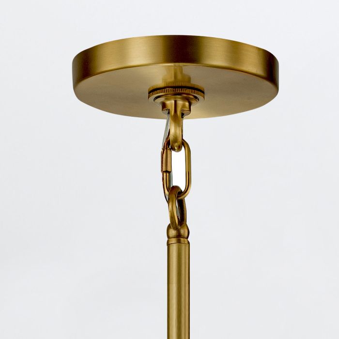 Marvele 8 lt Chandelier - Aged Brass