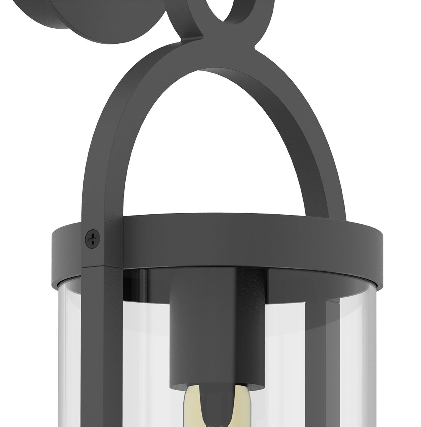 Maya Wall Lamp, 1 x E27, IP54, Anthracite, 2 Years Warranty by Mantra