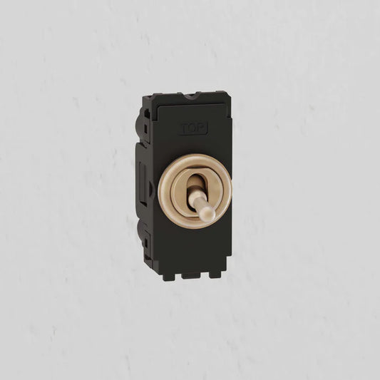 Corston 2 way Switch Antique Brass